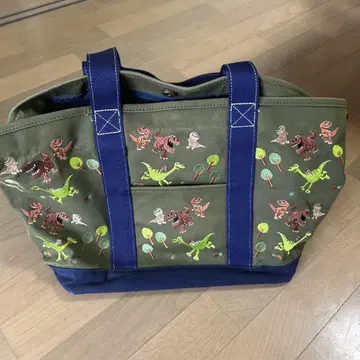 공룡 자수 마더백