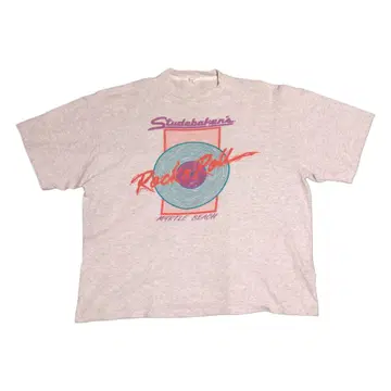 90s 빈티지 Studebaker's 빈티지 프린트 티셔츠