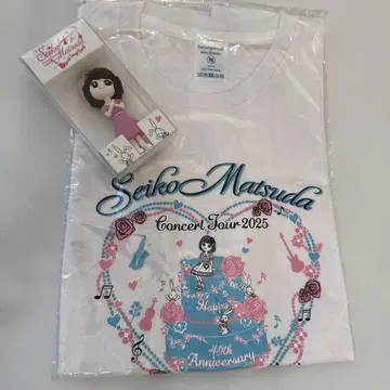 Seiko Matsuda 콘서트 투어 티셔츠 M 사이즈 45주년 기념