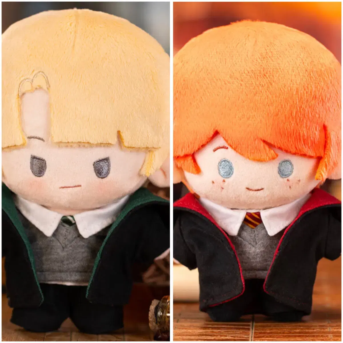 Pop Mart Harry Porter Doll Bean-Eyed Magic Academy Doll Figure Malfoy Ron