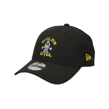 GOLD'S GYM 캡 블랙