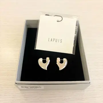 LAPUIS Plump Heart 귀걸이
