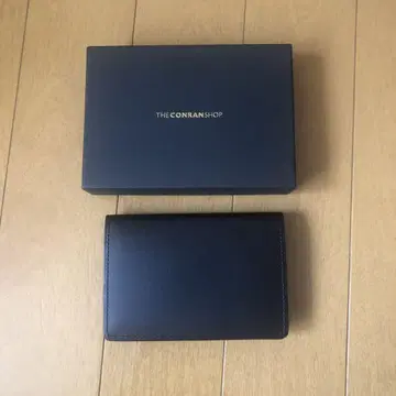 THE CONRAN SHOP 블랙 가죽 명함지갑