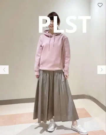 PLST 플라스테 개더 볼륨 플레어 스커트 S