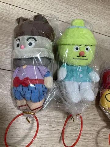 날아라! 호빵맨 봉제 인형 세트 가츠동맨 가마메시동