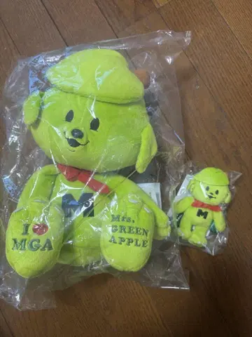 Mrs. GREEN APPLE 봉제 인형 세트