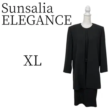 Sunsalia ELEGANCE 블랙 스커트 셋업 XL(LL)