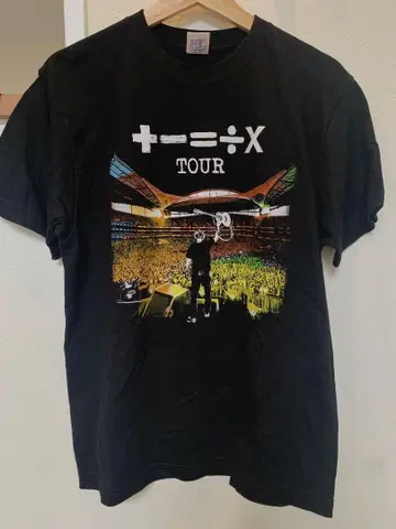 Ed Sheeran World Tour 티셔츠