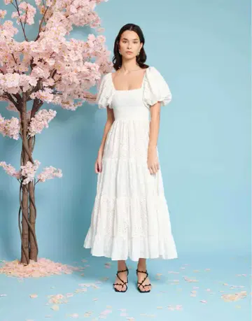 sister jane Dancing Blooms Midi Dress