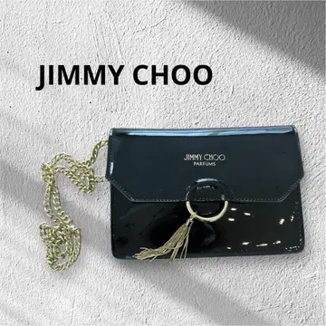 JIMMY CHOO 블랙 숄더백