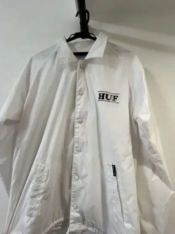 HUF PEANUTS 나일론 자켓 M 화이트