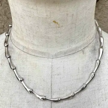 SILVER925 TEAR DROP NECKLACE/실버/목걸이