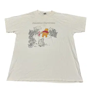 빈티지 90s DELTA 곰돌이 푸 그레이트풀 데드 티셔츠