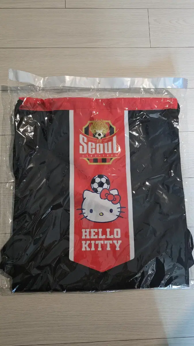 FC Seoul Hello Kitty Black Gym Sack