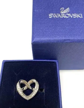 SWAROVSKI 하트 반지
