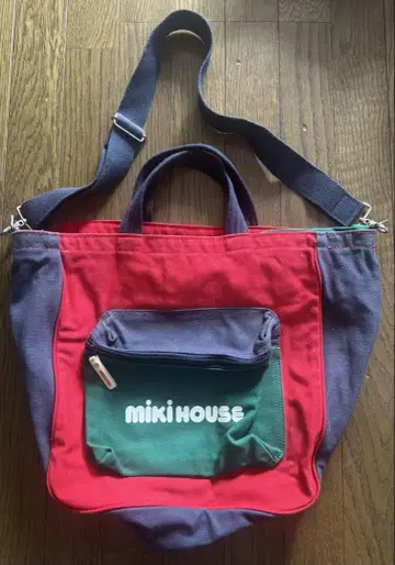 MIKI HOUSE 토트백 레트로