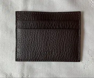 미사용 새상품 BALLY 카드 케이스 브라운 가죽