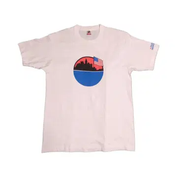 90s 빈티지 vintage usa 구제 의류 기업 프린트 티셔츠