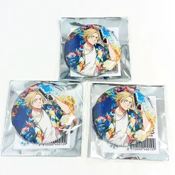 사카모토 데이즈 TSUTAYA 패턴 셔츠 캔뱃지 글리터 아사쿠라 신 3종
