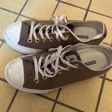 CONVERSE ALL STAR 브라운 스니커즈