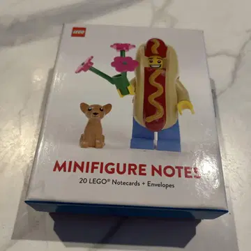 레고 Lego 미니 피규어 노트 사진과 같은 카드가 들어 있습니다!