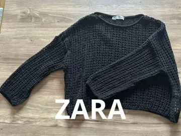 ZARA 메쉬 상의