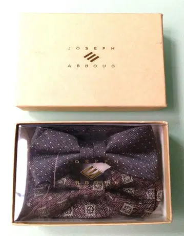 JOSEPH ABBOUD 나비 넥타이 2개 세트 (상자 포함)