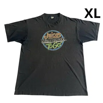 80s 90s USA제 미니츠 메이드 티셔츠 XL 블랙 스크린 스타즈