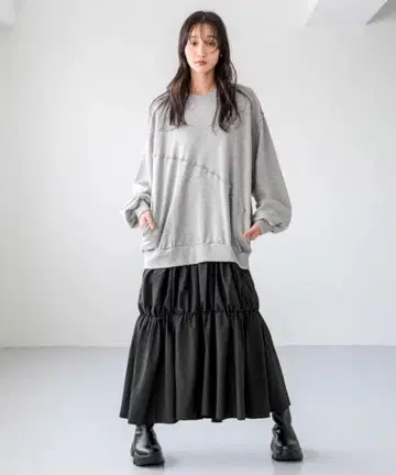 LOWRYS FARM 멜로우라케 도킹 원피스