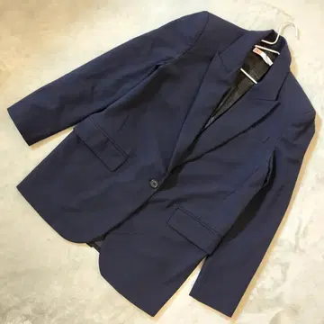 ZARA 남성용 테일러드 자켓 네이비 사이즈 EUR S