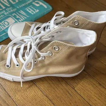 CONVERSE ALL STAR 베이지 스니커즈 JPN 23.5