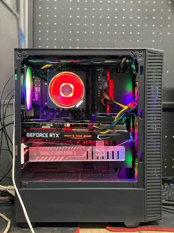 Game Master Ryzen 5600 Vermeer Computer Desktop Assembled Computer PC Main Unit Lowest Price