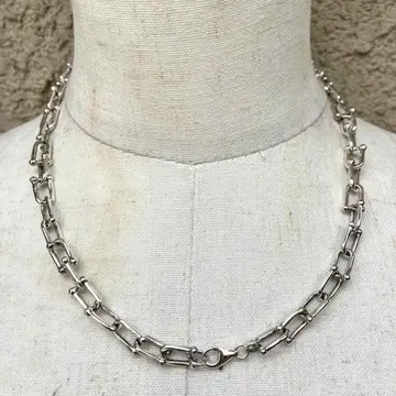 SILVER925 HARDWARE NECKLACE / 실버 / 목걸이