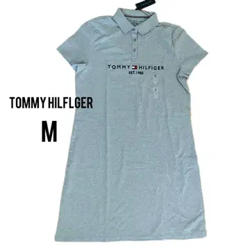 새상품 TOMMY HILFLGER 타미힐피거 반팔 피케 셔츠 원피스