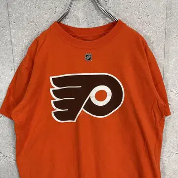 리복 피아델피아 플라이어스 팀 로고 NHL 티셔츠 M