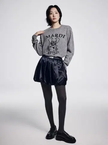 마르디메크르디 마르디 BALLOON MINI SKIRT