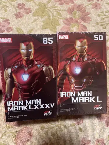 ZDTOYS 4인치 아이언맨 MARK L / MARK LXXXV 세트