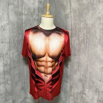 재미있는 티셔츠 3D 코스프레 할로윈 근육 근육질 버라이어티 굿즈