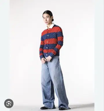 MASU 2025SS 스파이키 팝콘 가디건 44