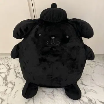 폼폼푸딩 BIG 봉제 인형 블랙 산리오