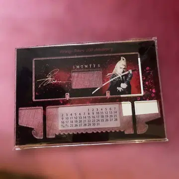 벚꽃 하루노조 '극단 하나비' 아크릴 만년 달력 일본제