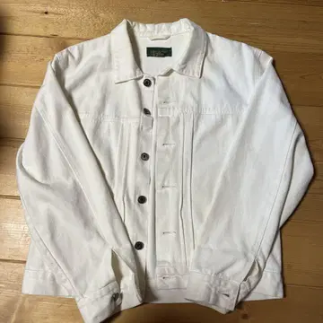 J.CREW 화이트 데님 자켓 S
