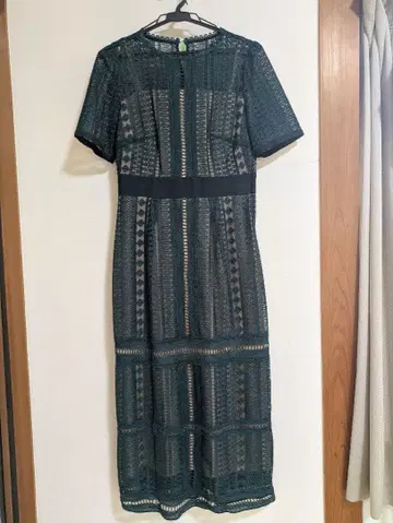 다크 그린 맥시 드레스 38 사이즈