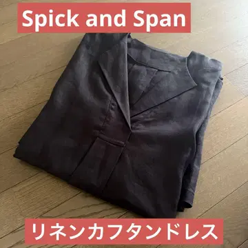 Spick and Span 스픽 앤 스팬 린넨 카프탄 드레스 38
