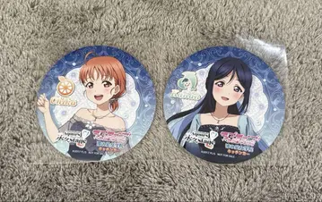 Aqours 피날레 라이브 주방 카 코스터 2장 세트