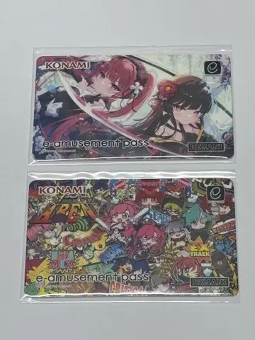 SOUND VOLTEX e-amusement pass 2장 세트