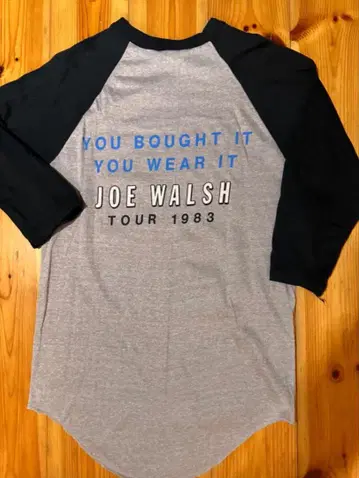 Joe Walsh 티셔츠 1983 투어