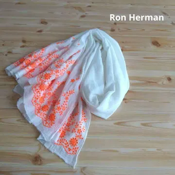 론 헤르만 Ron Herman 스톨 자수 실크 혼방 이탈리아제