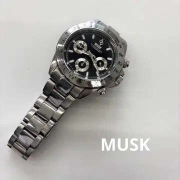 MUSK 크로노그래프 손목시계 MM-2142