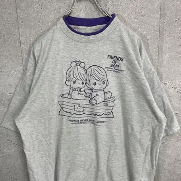 Precious Moments 90s 캐릭터 프린트 티셔츠 XL 정도